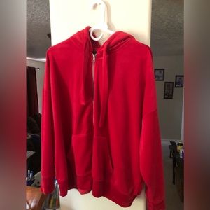 Torrid Red Velvet Sleep Hoodie 0x